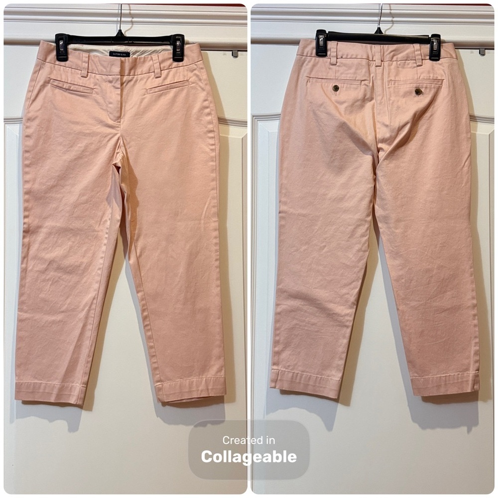 Lands' End Women's Blush Pink Pants